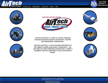 Tablet Screenshot of airtechcontrols.com